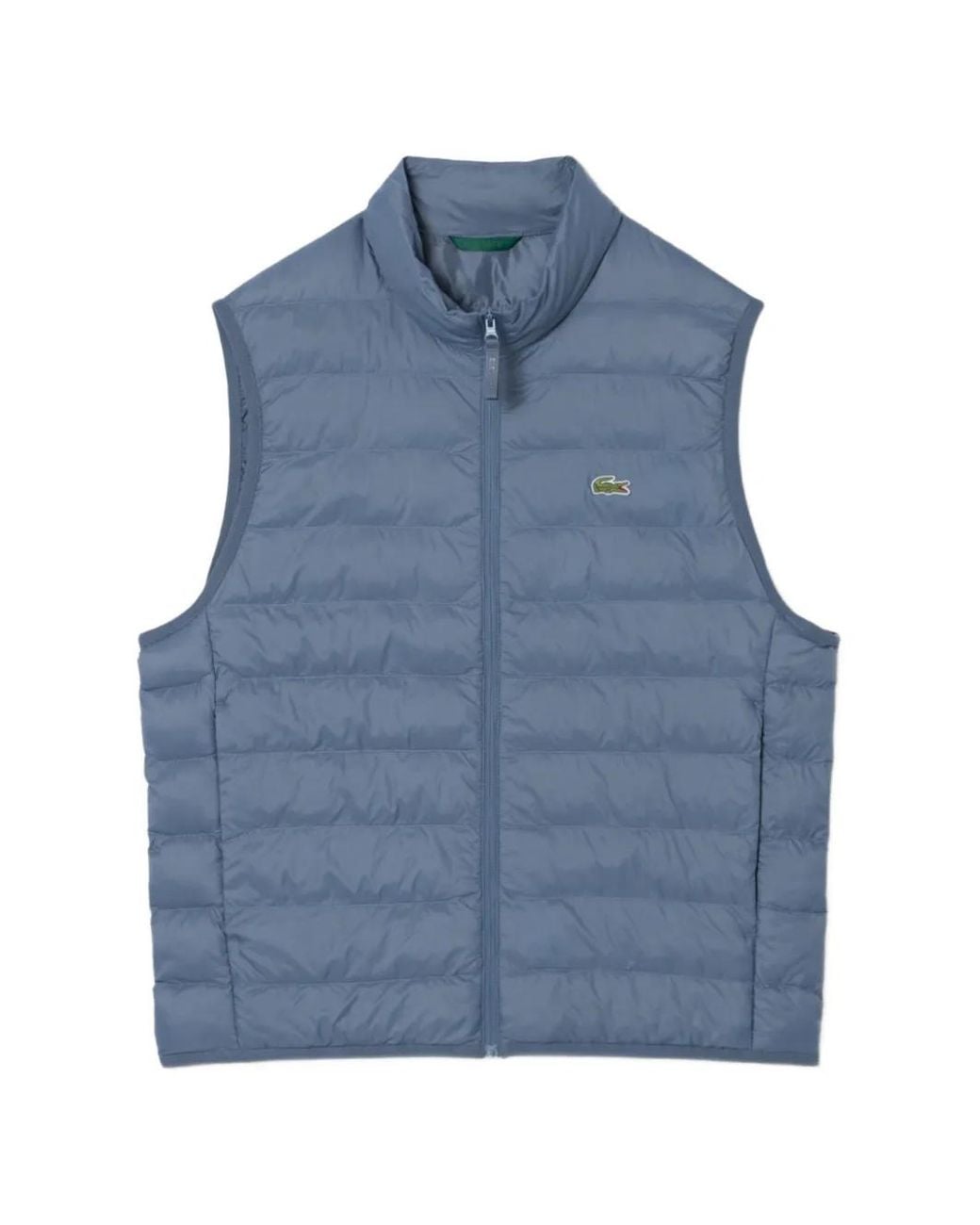 Lacoste Gesteppte Weste Mit Logo-Patch in Blue für Herren