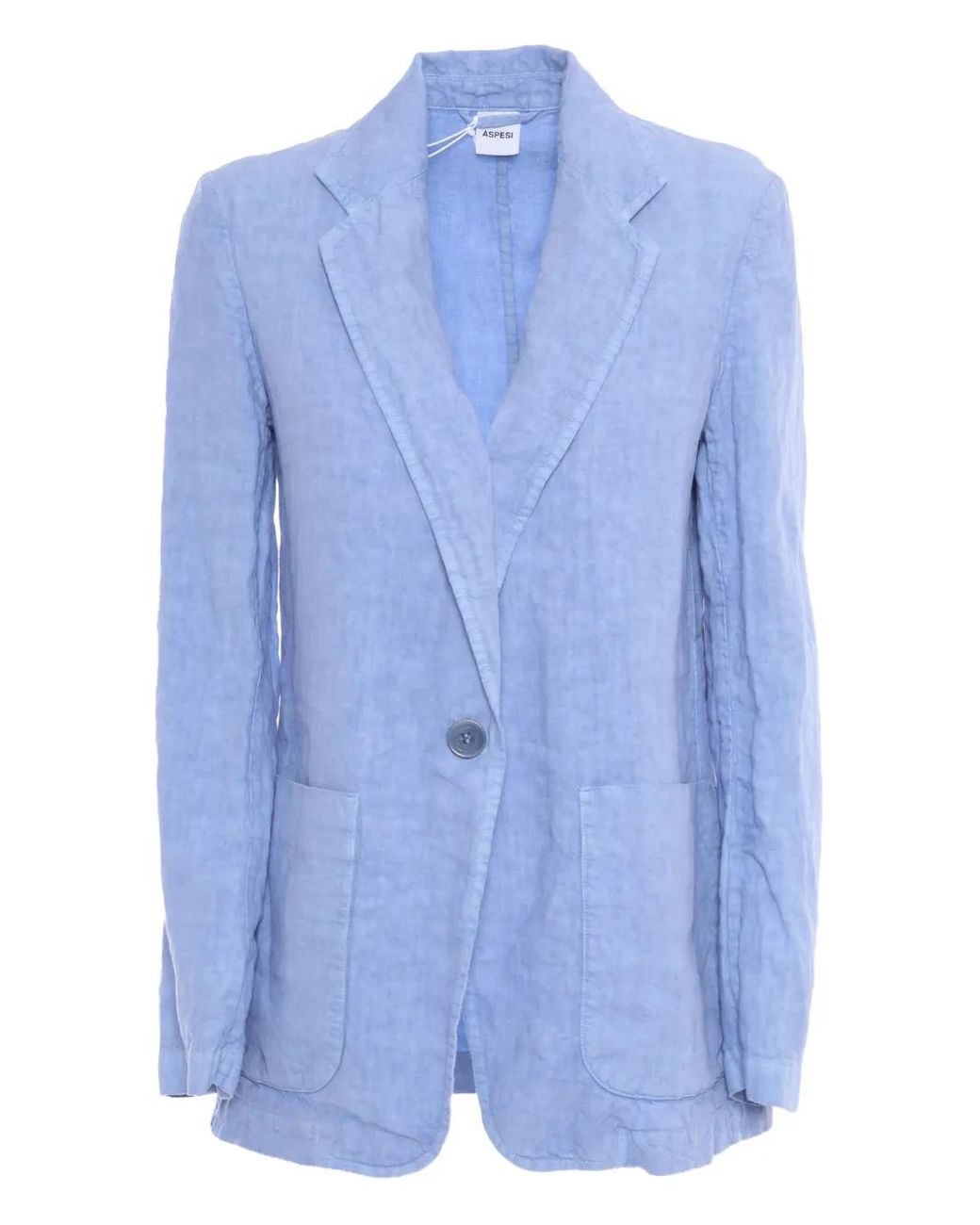 Aspesi Blue Blazer Mit Einem Knopf