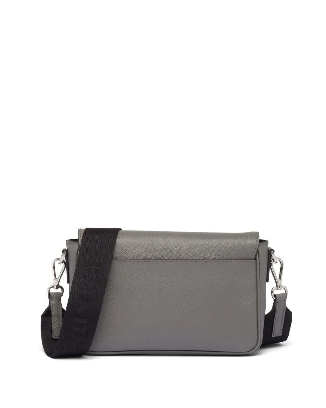 バッグ 99aw ARCHIVE PRADA Shoulder Bag Gray Prada Triangle-Logo