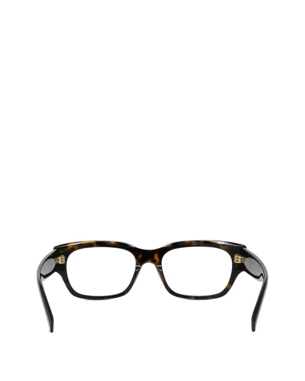 Givenchy Black Eckige Brille