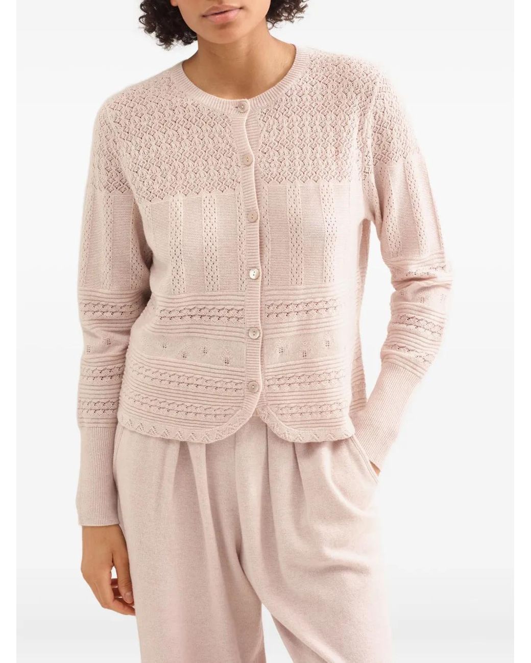 Eres Pink Trio Cardigan