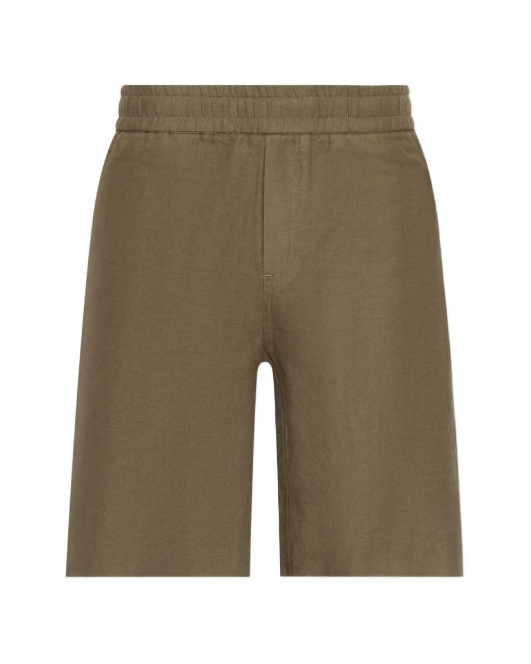 Samsøe & Samsøe Green Smith Elasticated-Waistband Shorts for men