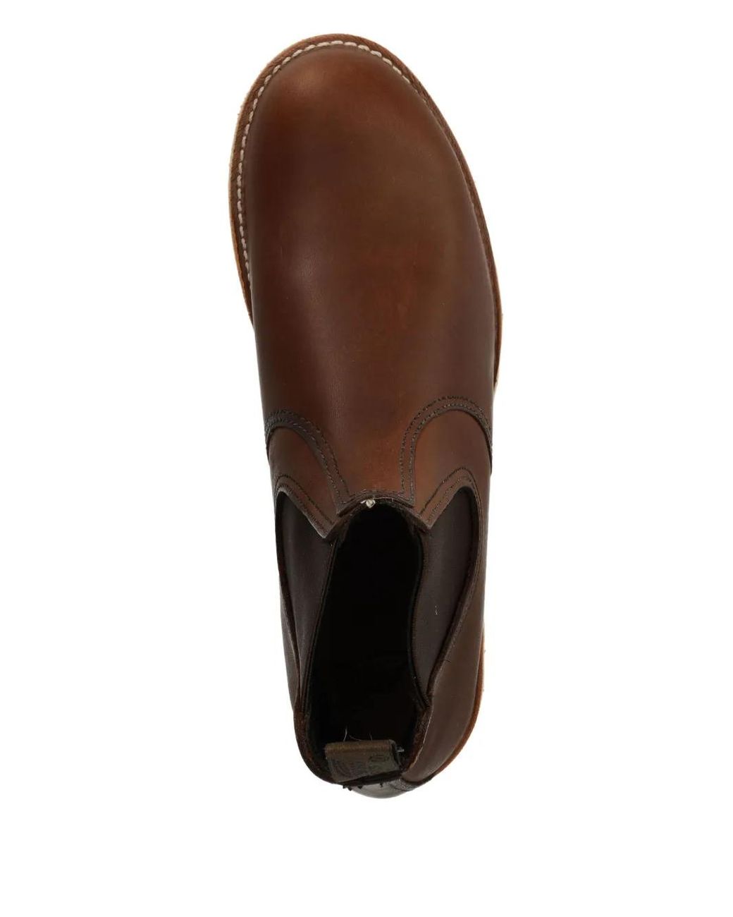 Red Wing Brown Leather Boots for men