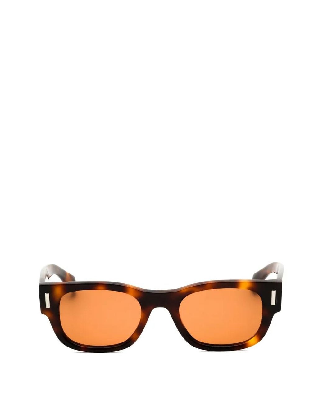 Ferragamo Brown Rectangle-Frame Sunglasses for men
