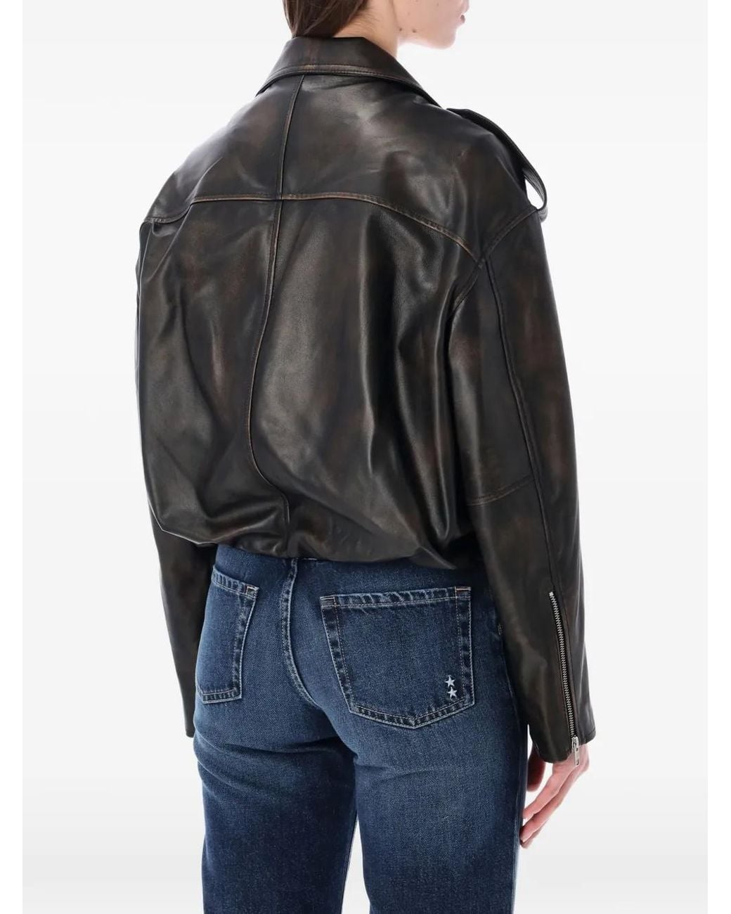 S.W.O.R.D Black Elastic-Hem Zip Jacket