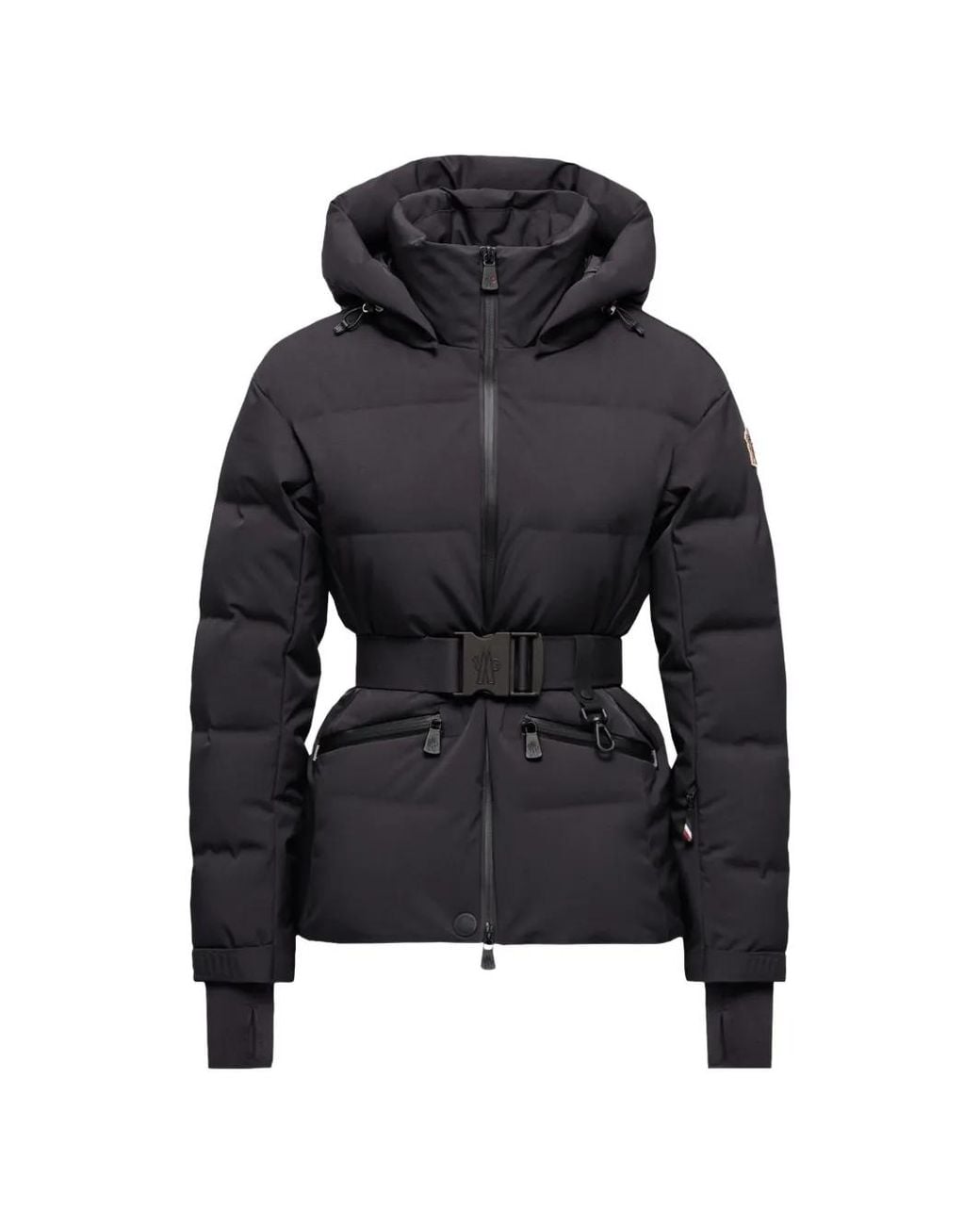 Moncler Black Tolima Hooded Insulated Ski Jacket