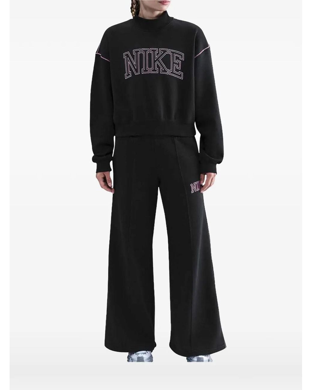 Nike Black Phoenix Mock-Neck Sweater