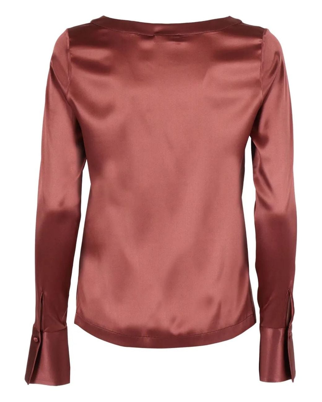 Mazzarelli Red Angie Blouse