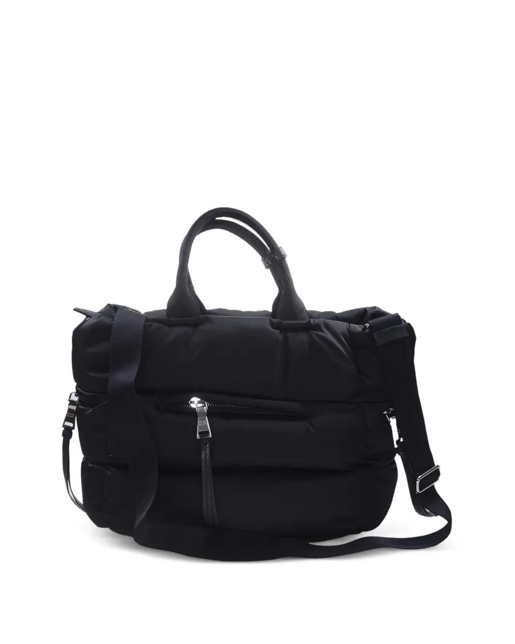 Prada Black Quilted Shoulder Bag