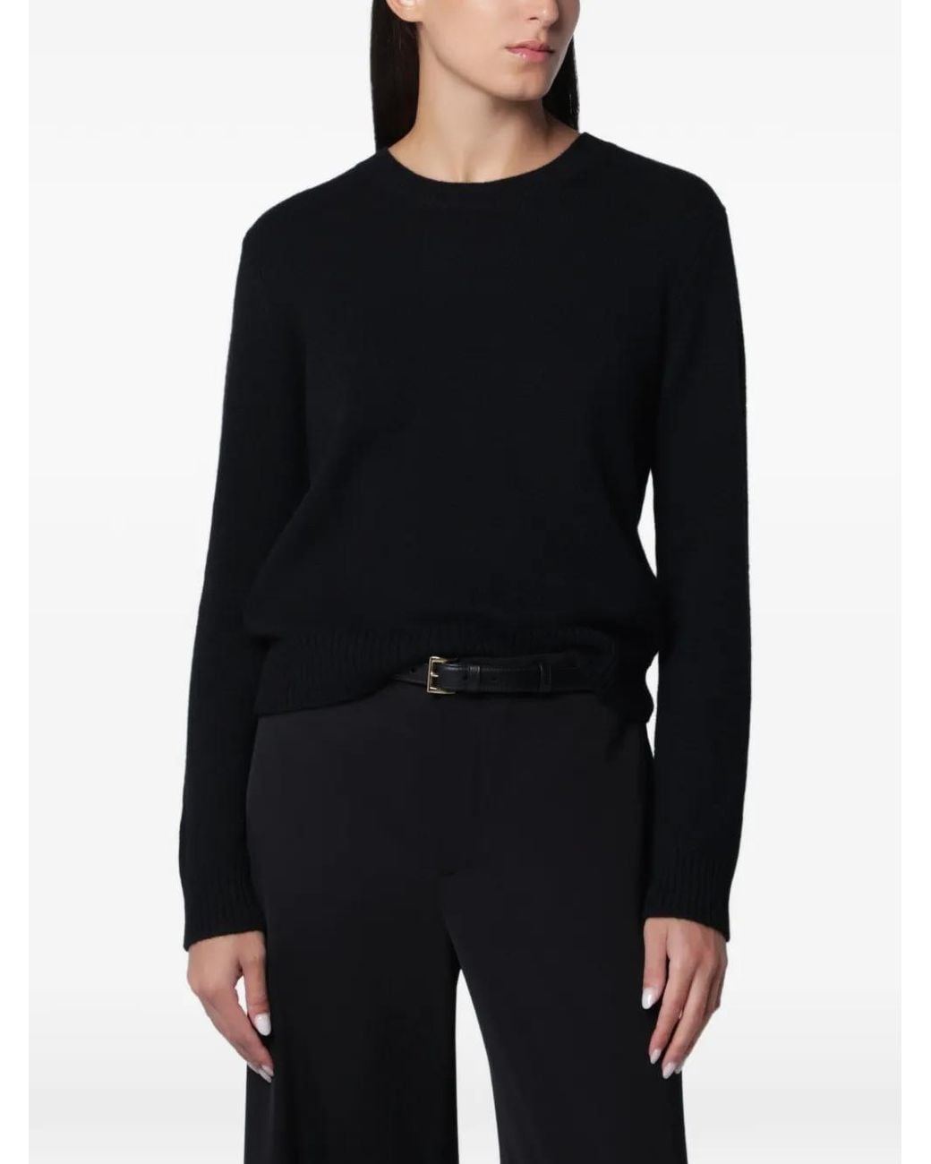 Lisa Yang Black Mable Cashmere Sweater