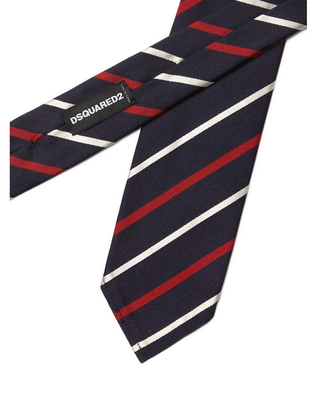 DSquared² Blue D2 Classic Tie for men