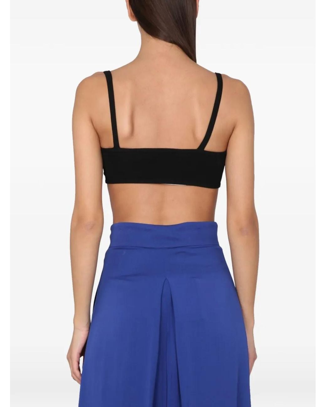 Max Mara Blue Sheer Top