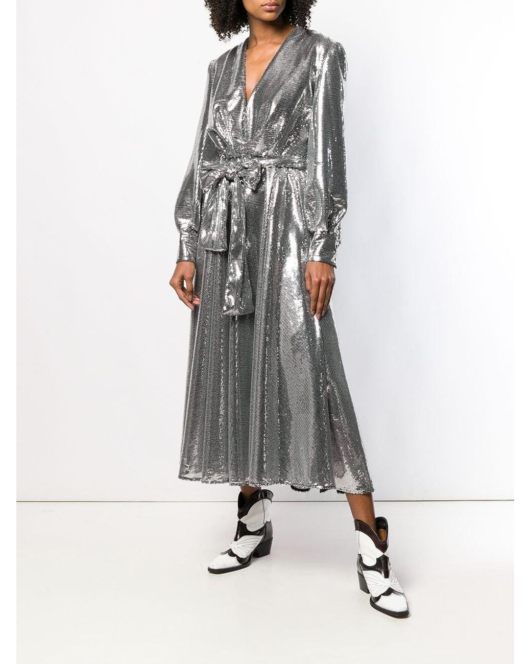 msgm sequin dress