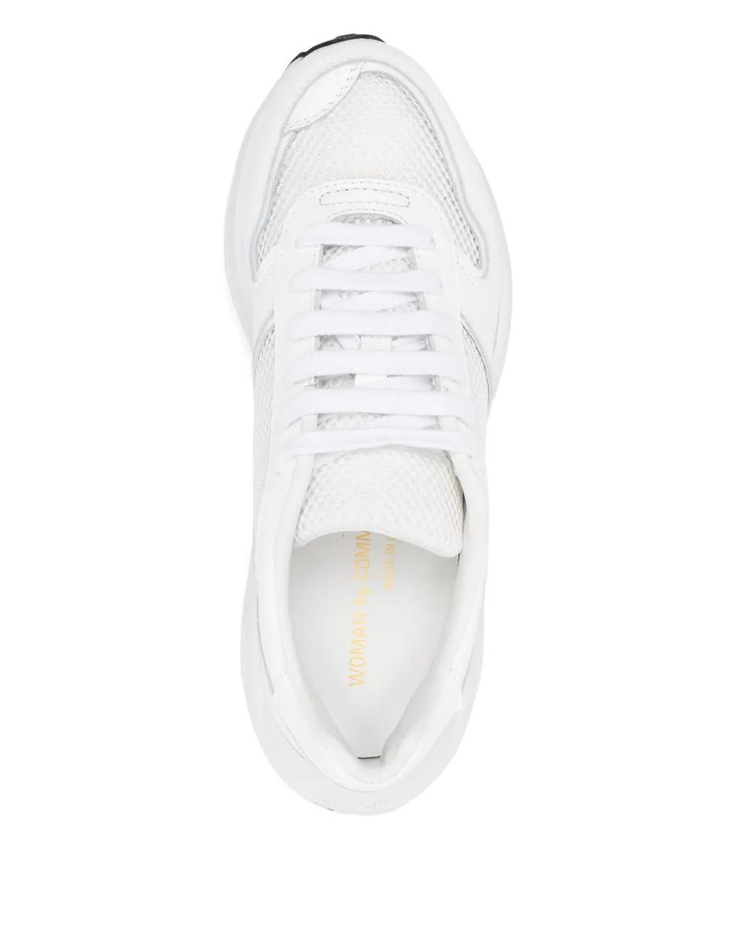 Sneakers Con Design A Inserti di Common Projects in White