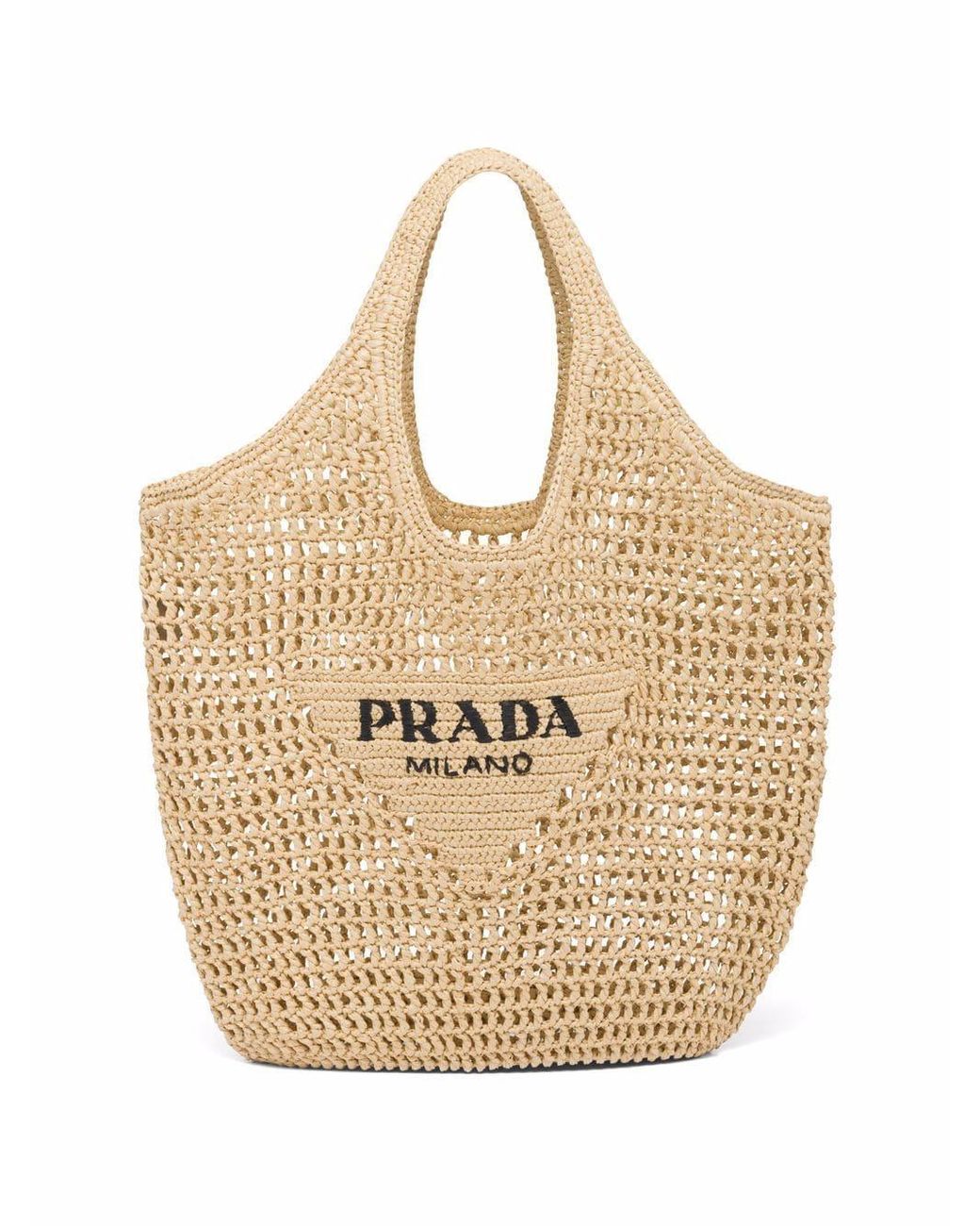 Straw prada bag deals