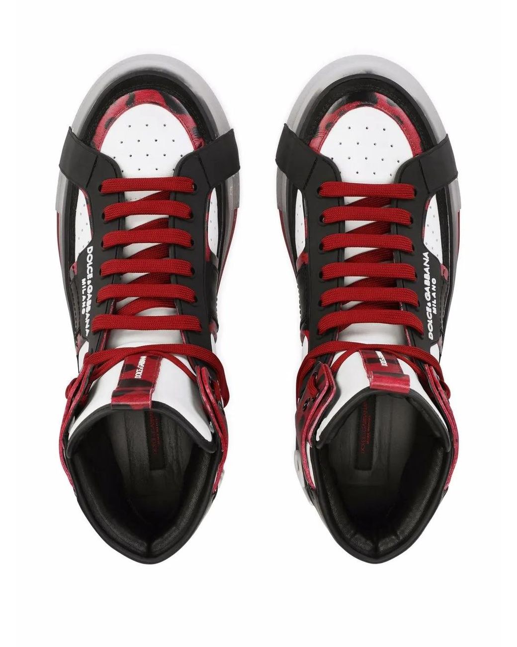 Dolce & Gabbana Brown 2.Zero High-Top Sneakers for men