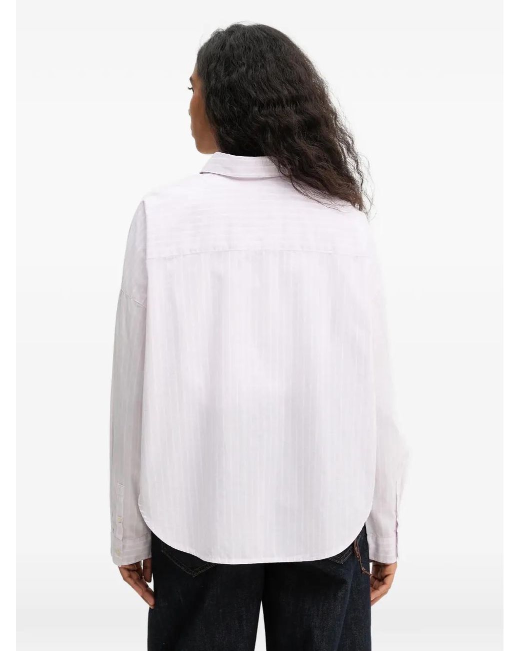 Marc O' Polo Gestreept Blouse in het White