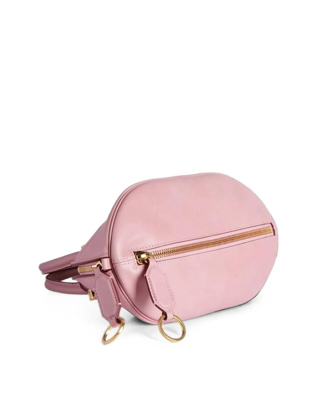 Balenciaga Pink Bolero Bowling Bag Mini