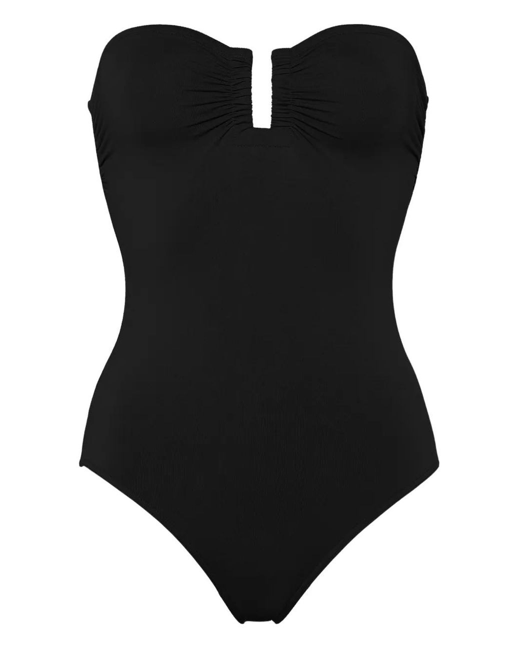 Eres Black Strapless Cassiopée Swimsuit