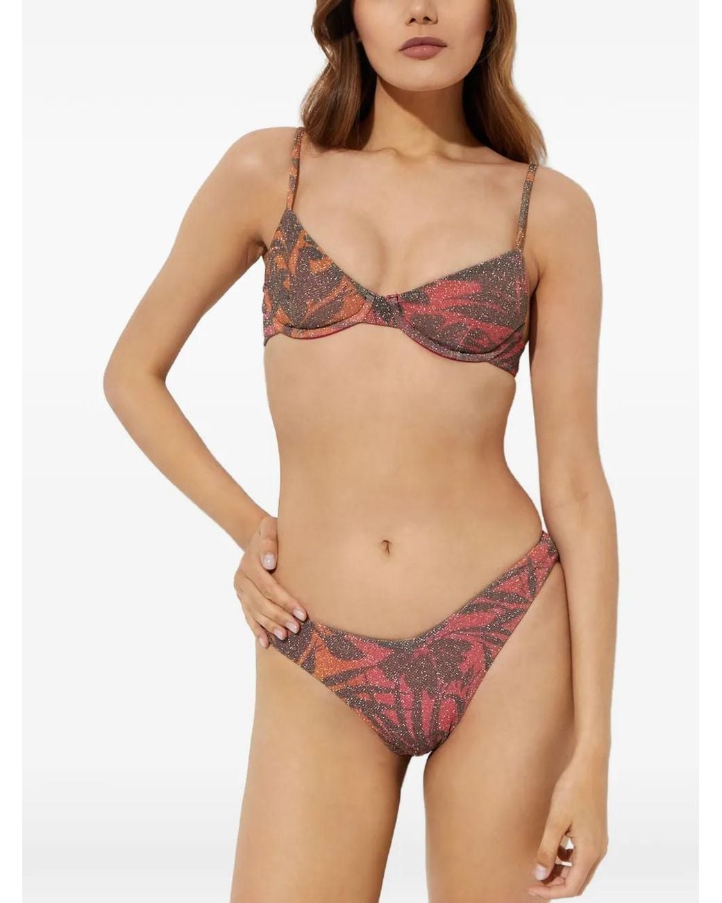 Beach Riot Red Vanessa Bikini Bottoms