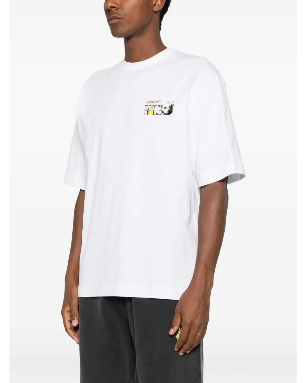 Off-White c/o Virgil Abloh White Arrows-Print T-Shirt for men