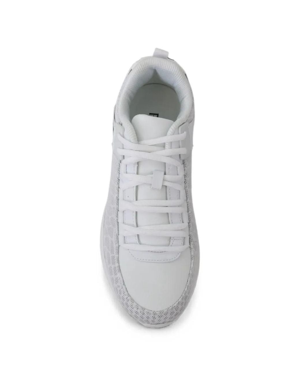 Philipp Plein White Adrian Mesh-Panel Sneakers for men