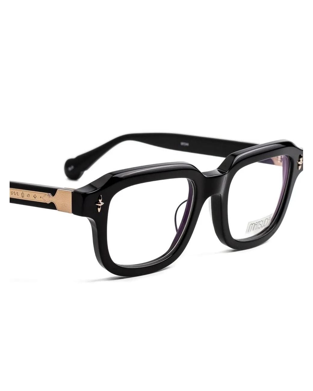 Matsuda Black M1044 Square-Frame Glasses