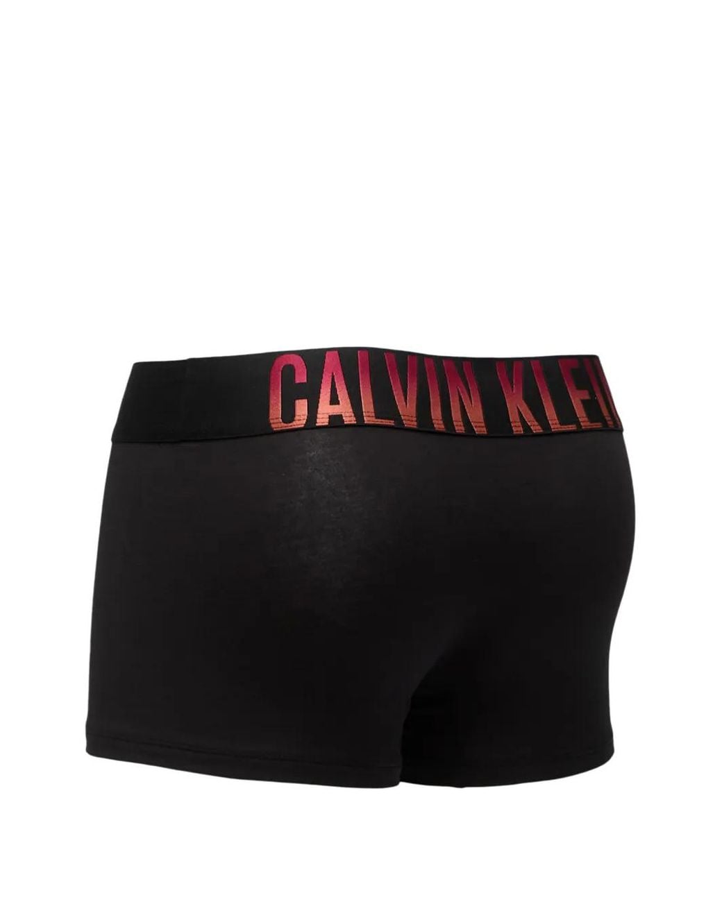 Calvin Klein Black Logo-Waistband Trunks (Pack Of Three) for men