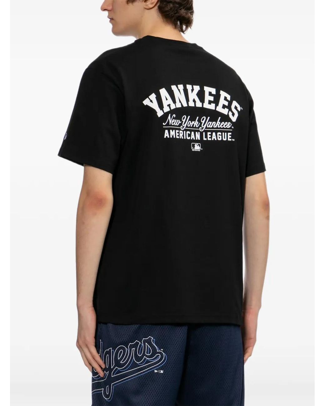 KTZ Black Ny Yankees T-Shirt for men