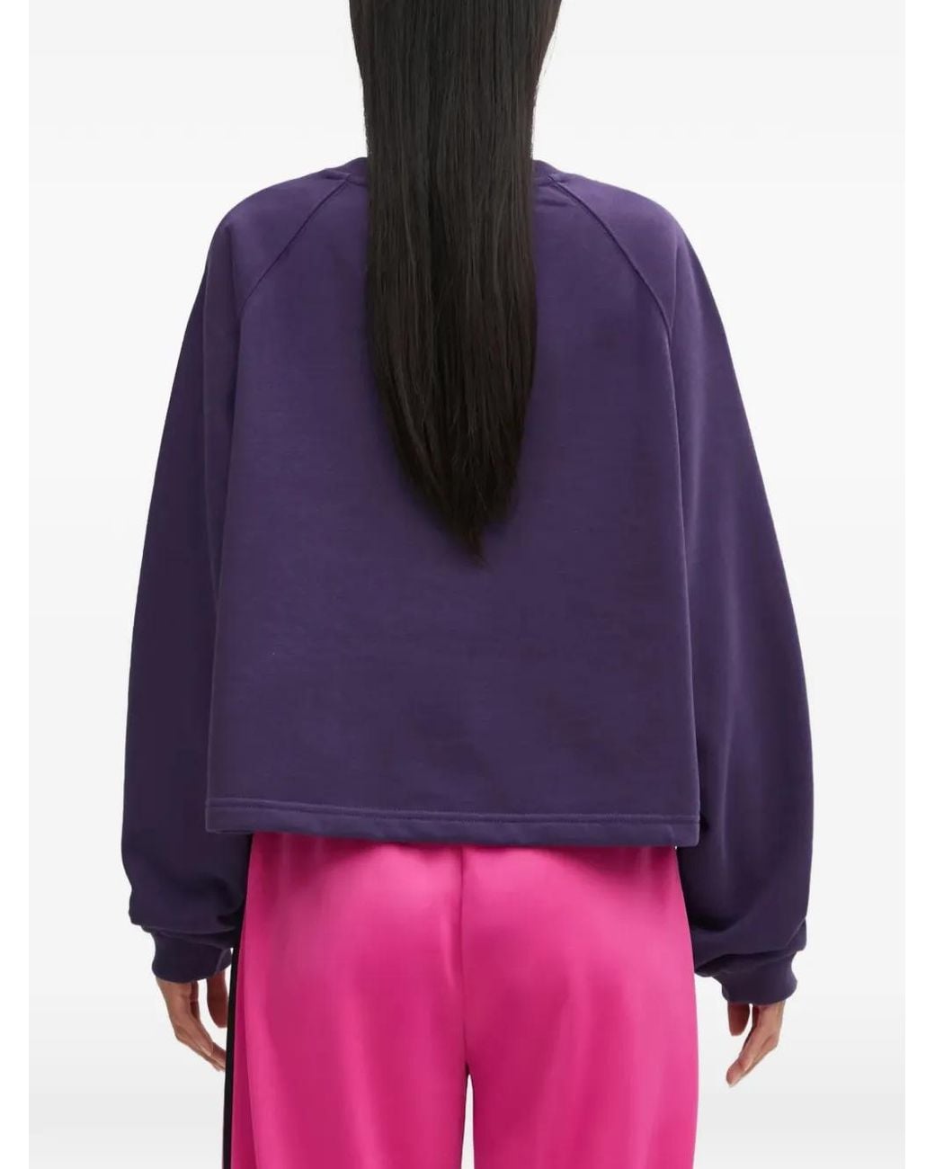 The North Face Box Sweater in het Purple