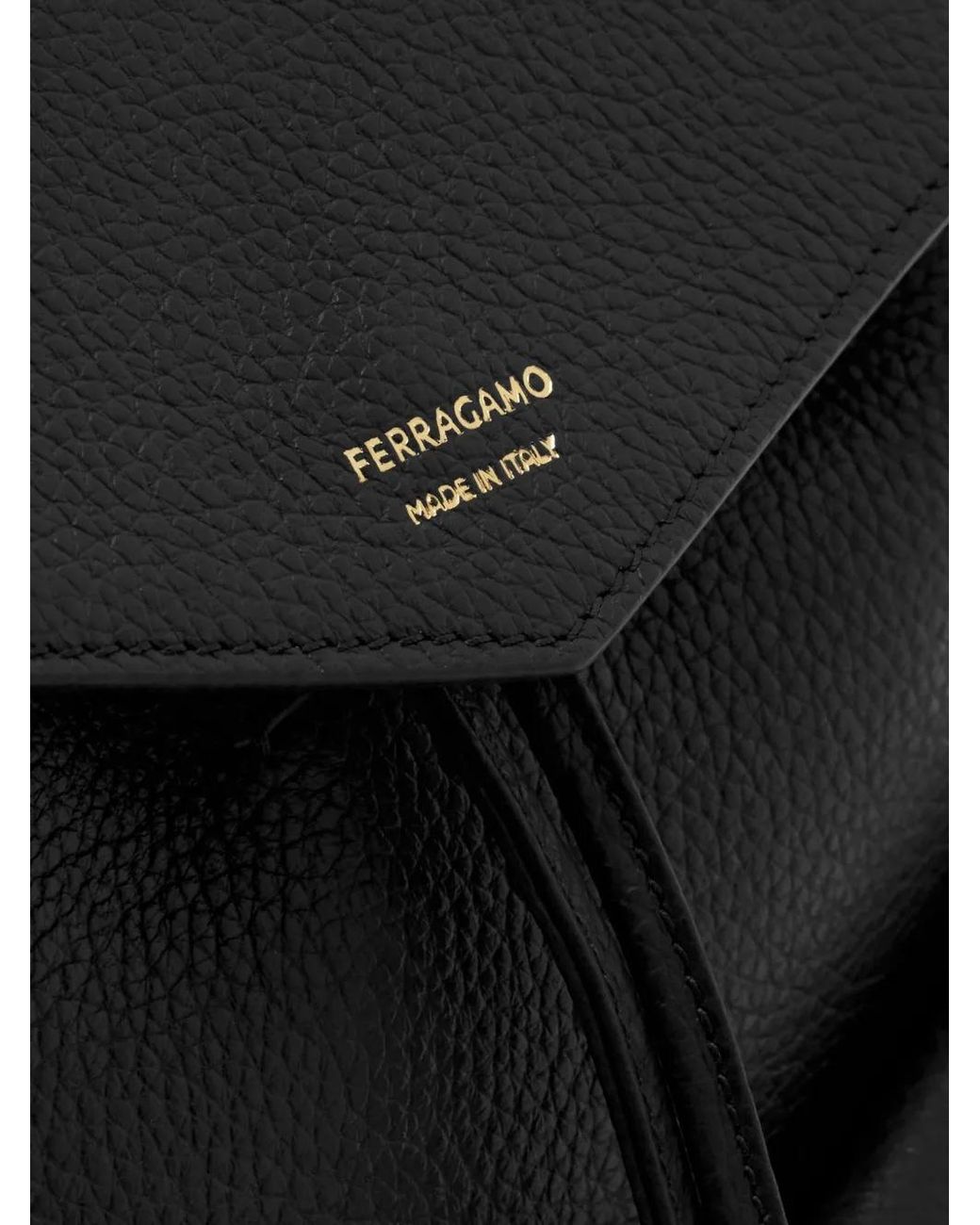 Zaino Hug Mini di Ferragamo in Black