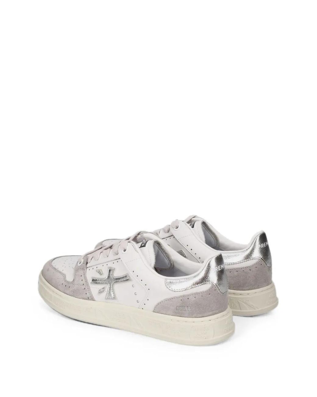 Premiata White Quinnd 8642 Sneakers