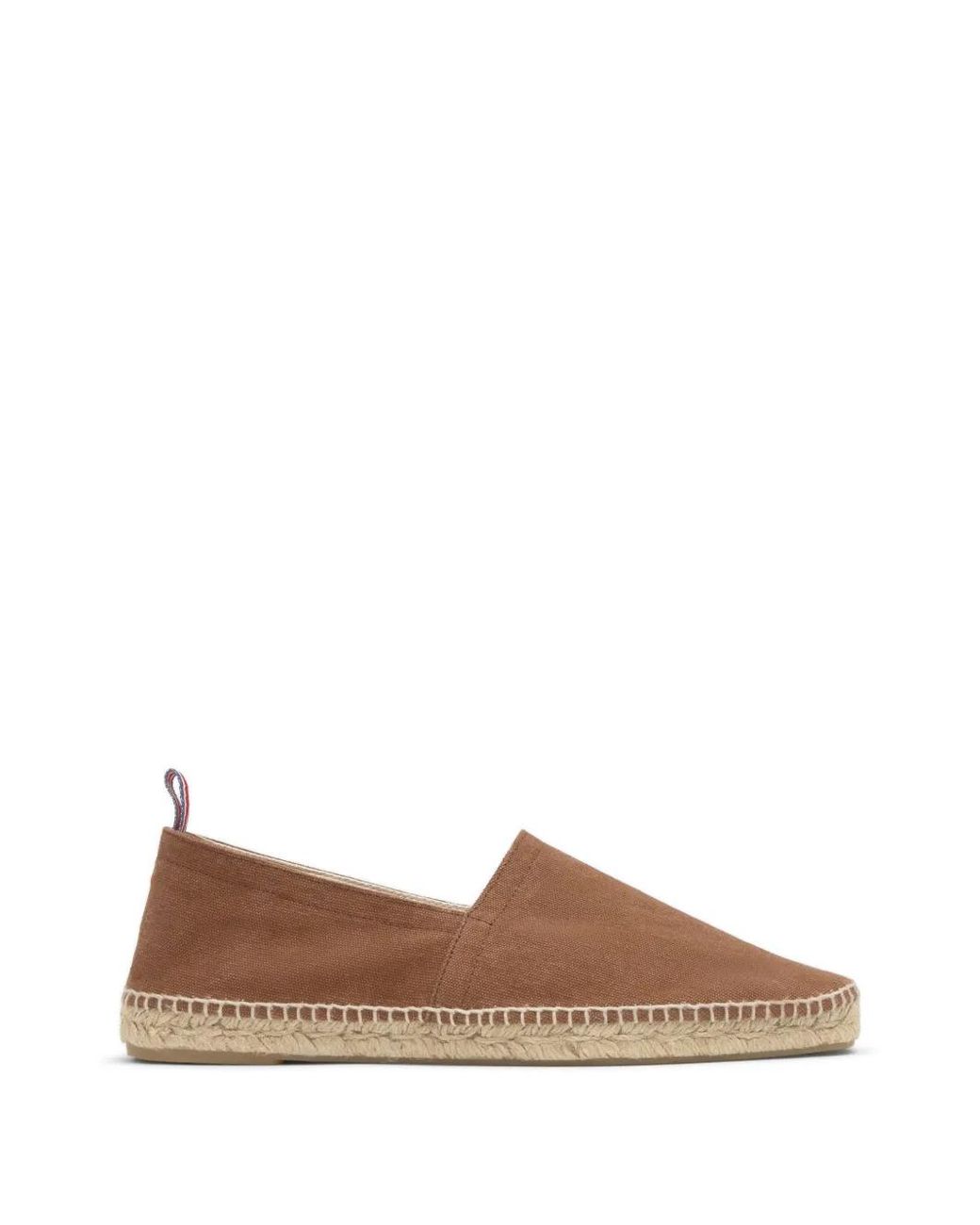 Castaner Brown Pablo Canvas Slip-On Espadrilles for men