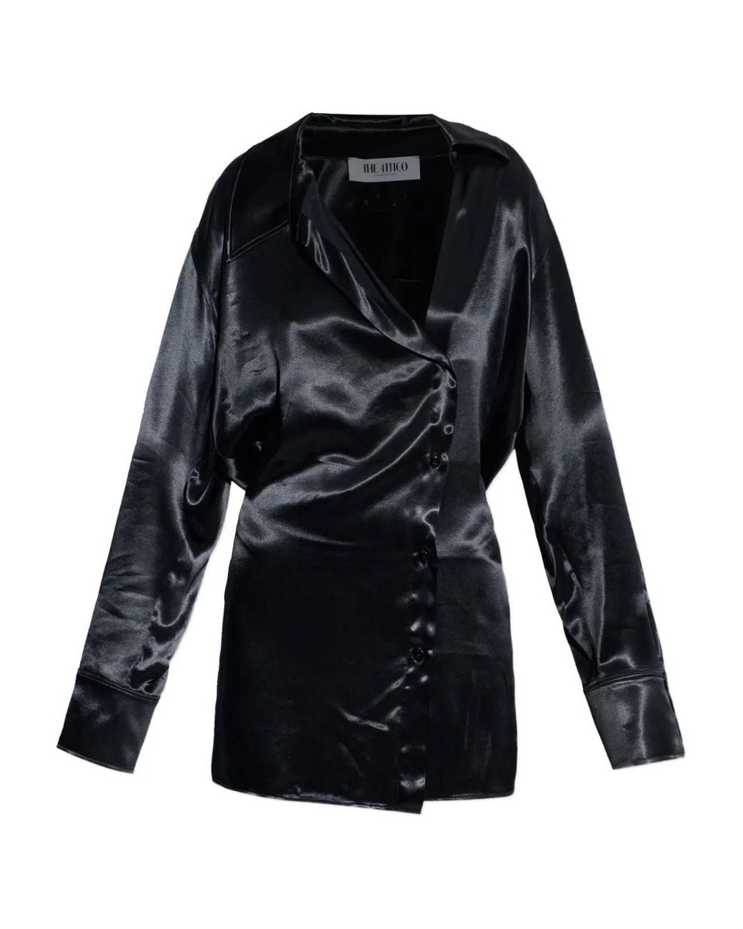 The Attico Black Mini Dress
