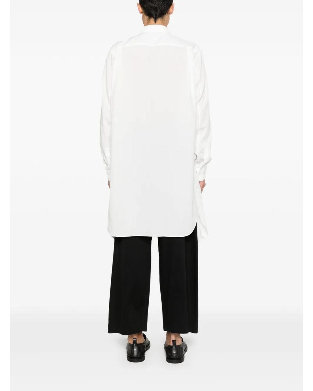 Comme des Garçons White Panelled Shirt for men