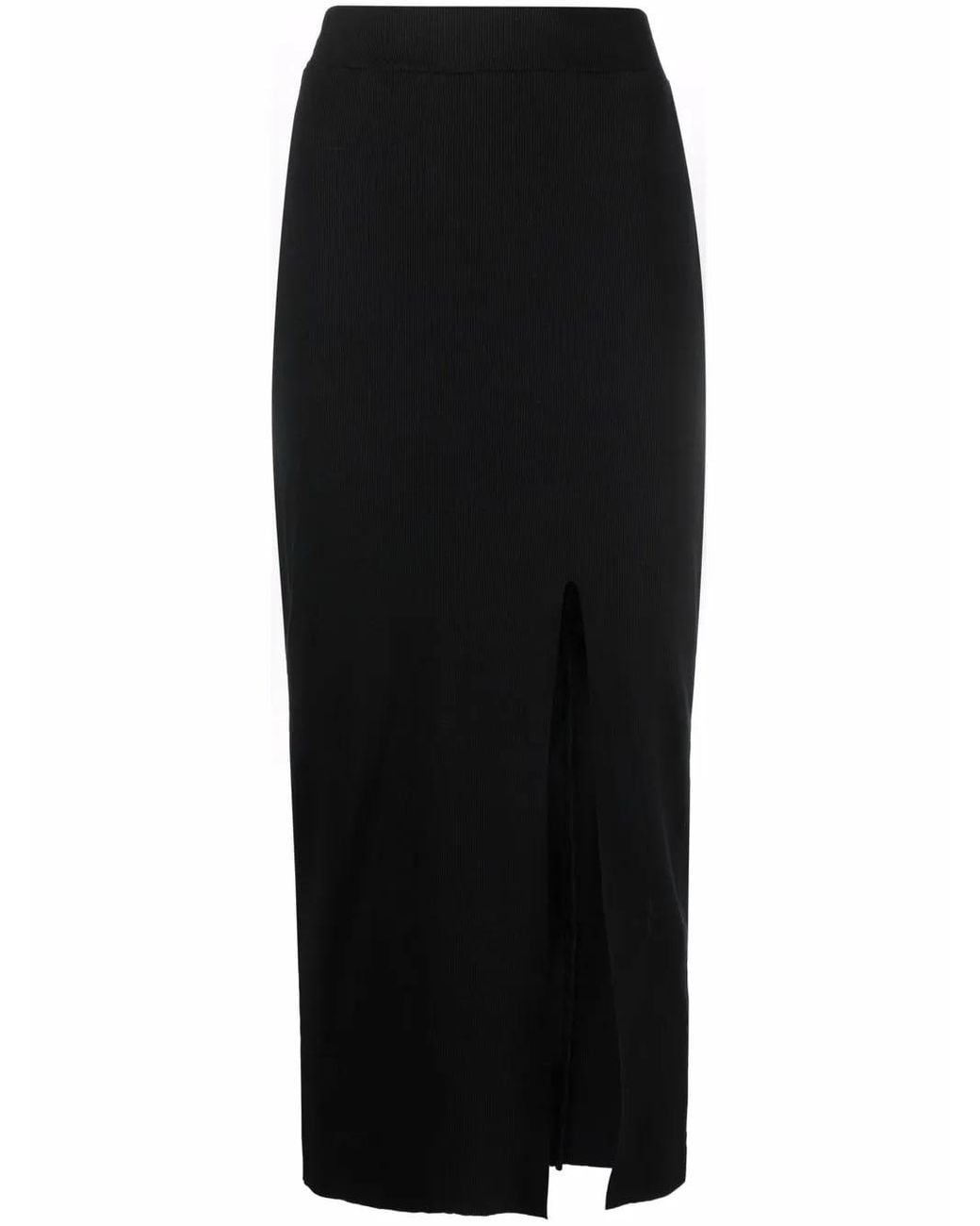 Thom Krom Black High-Waisted Skirt