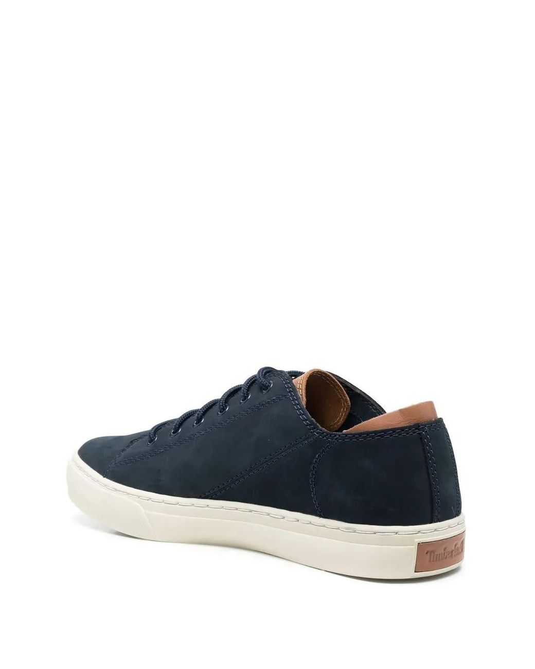 Timberland Blue Sneakers With Logo for men
