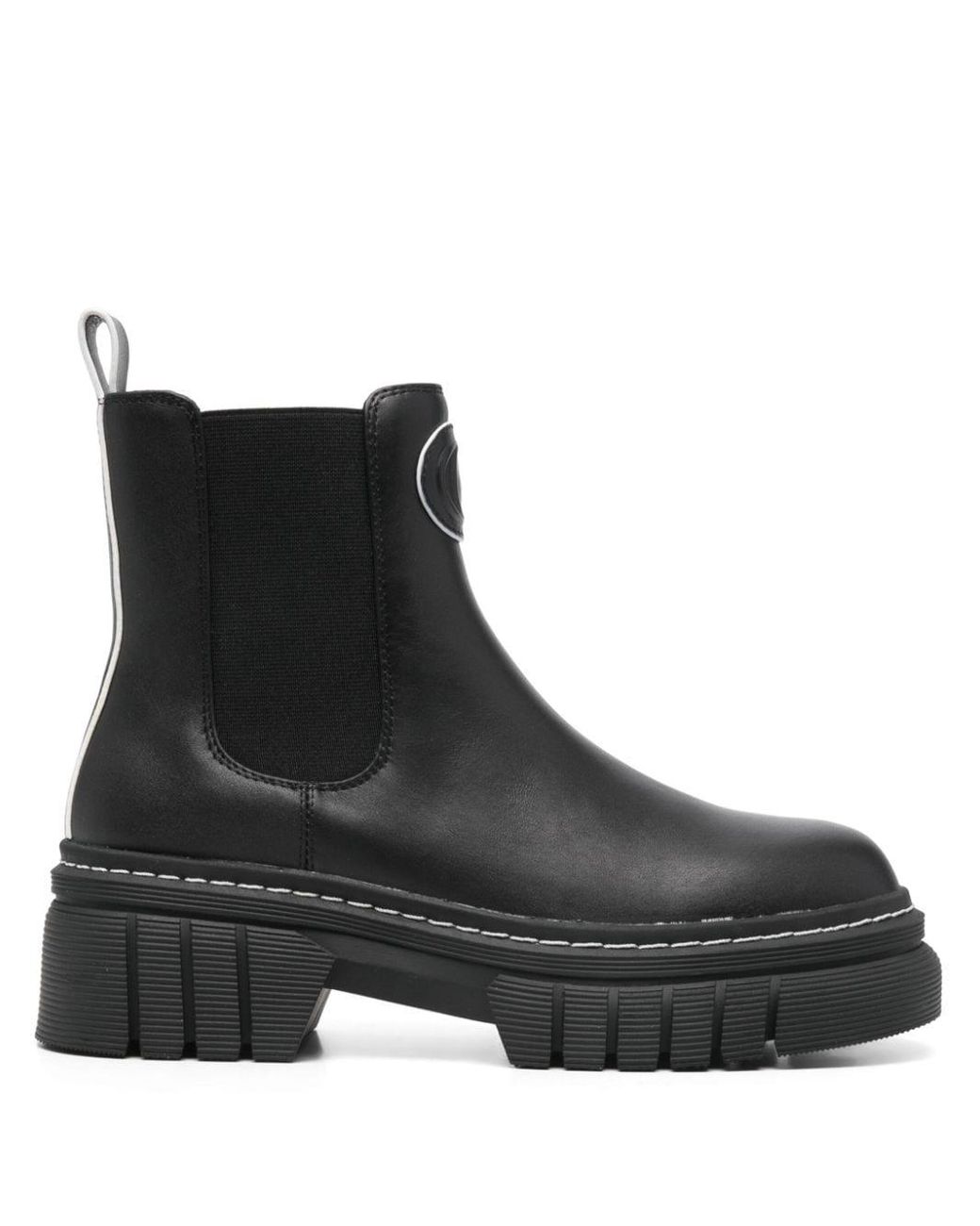 guess black ankle boots