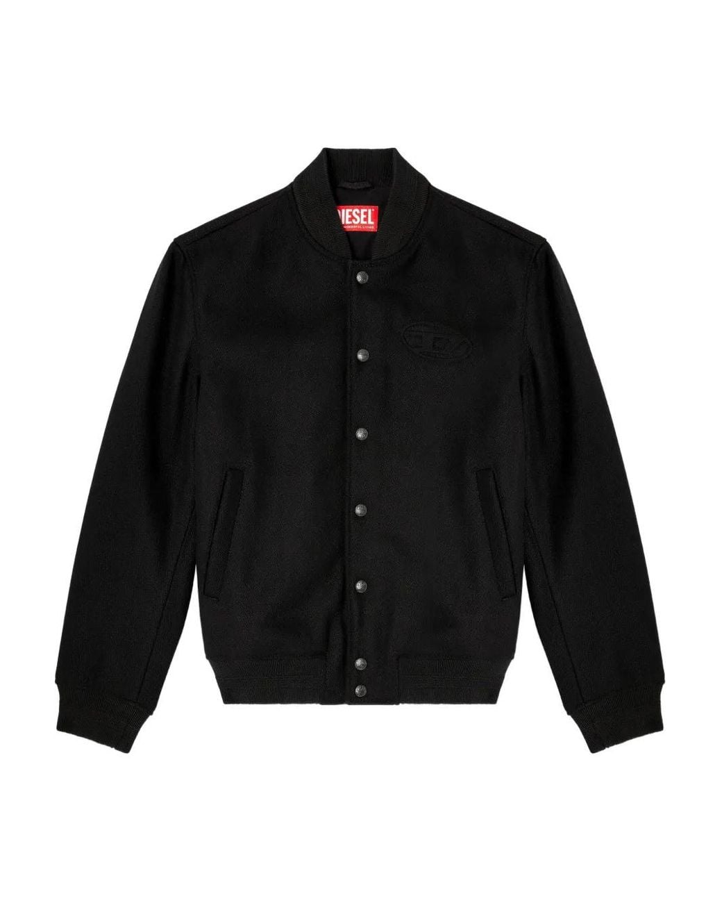DIESEL Black 'J-Arry' Bomber Jacket for men