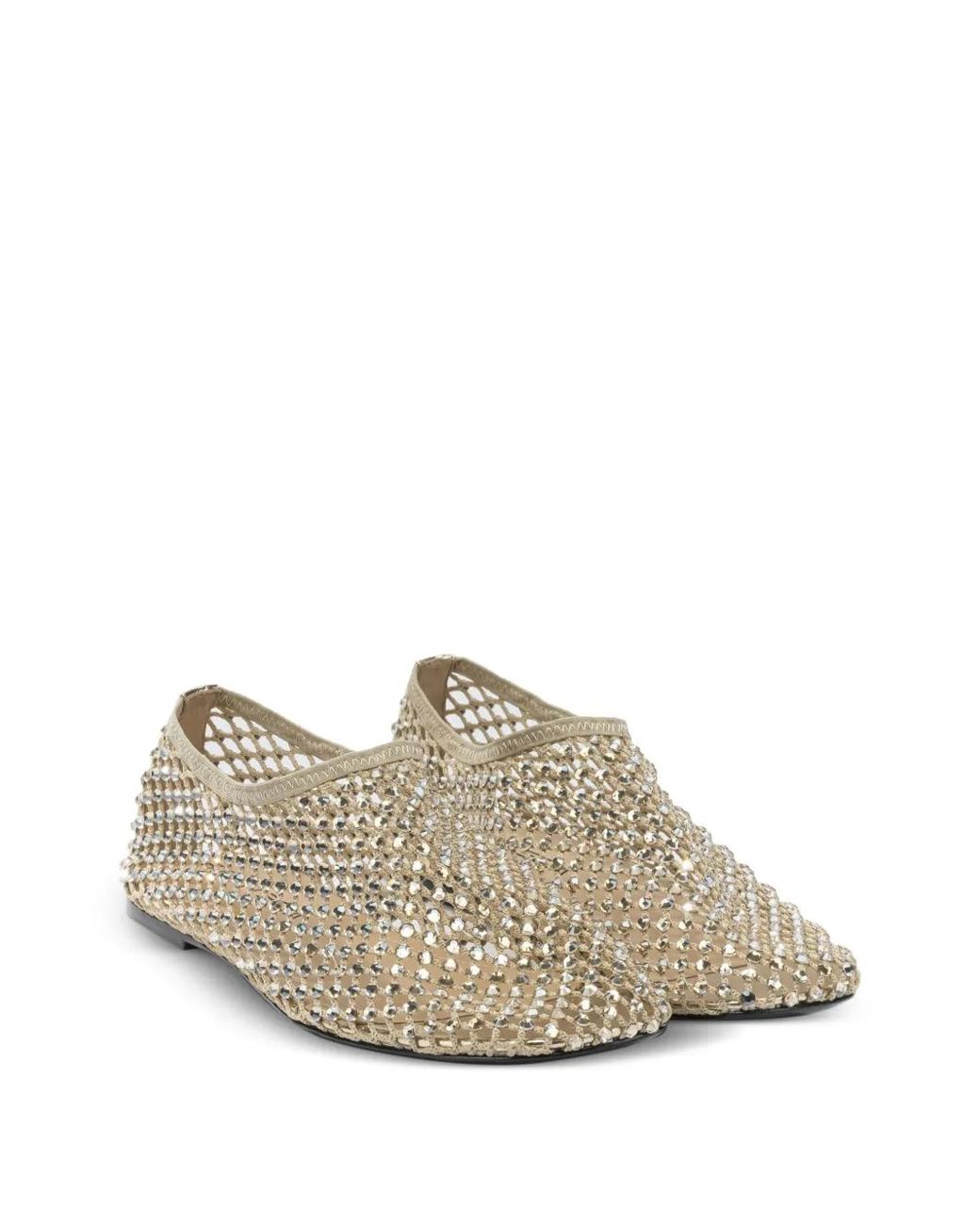 strategia shoes R11 Embellished Ballet Flats in White | Lyst