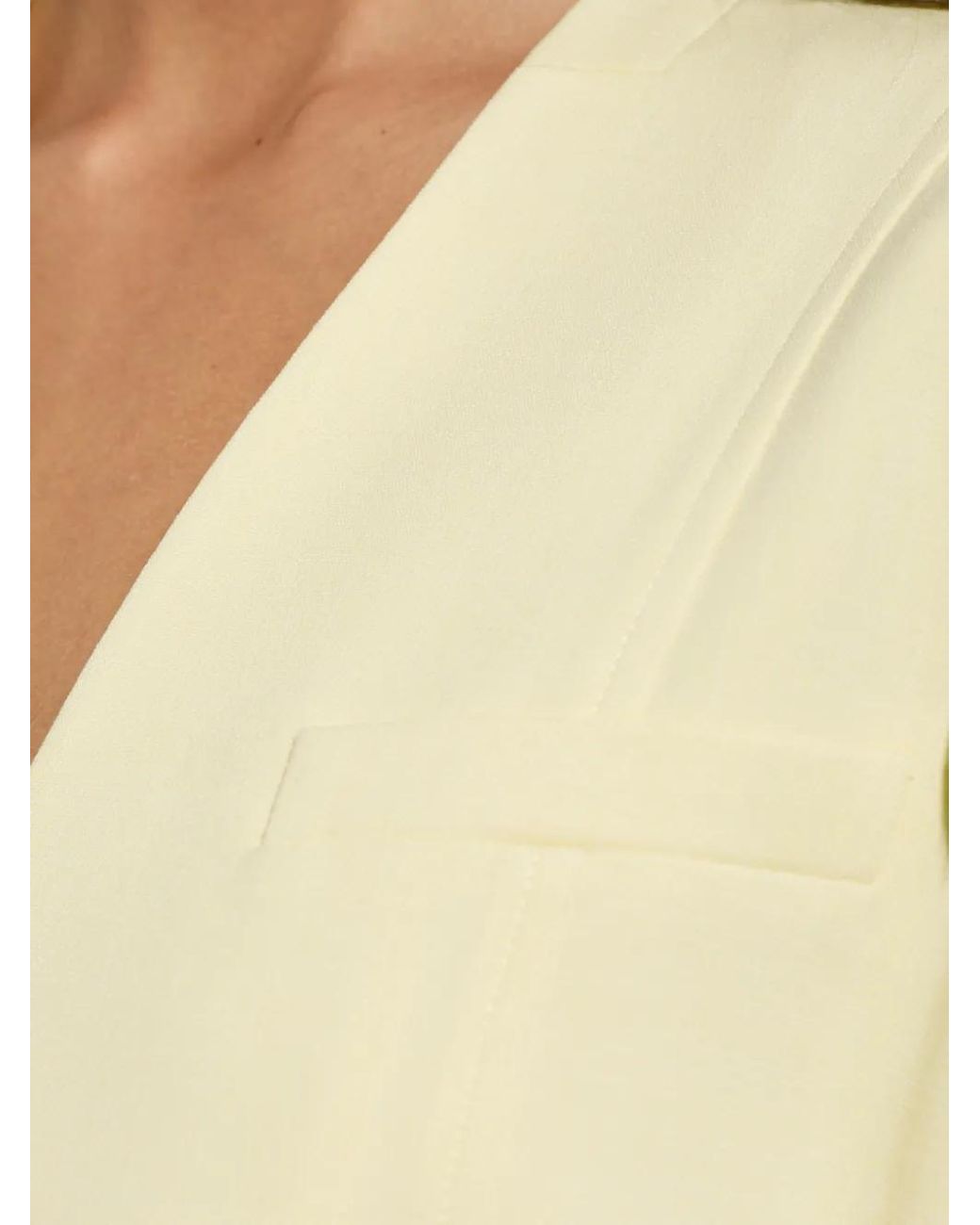 Gestuz White Gzcia Single-Breasted Blazer