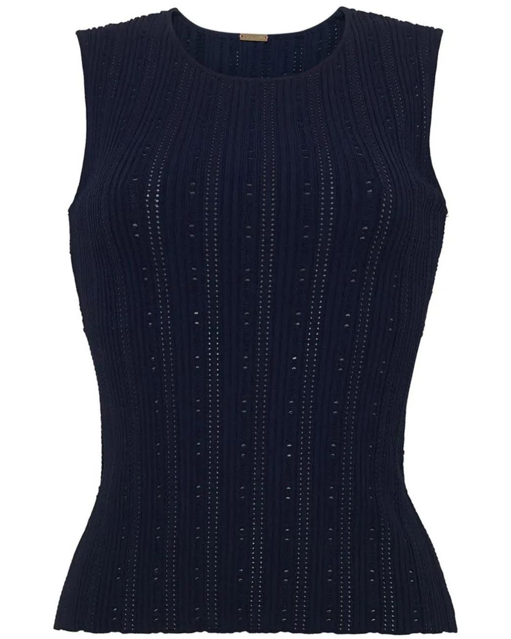 Adam Lippes Brynn Top in het Blue