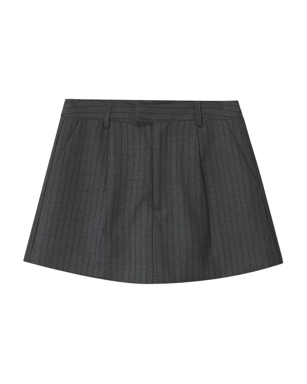 Short À Rayures B+ AB en coloris Black