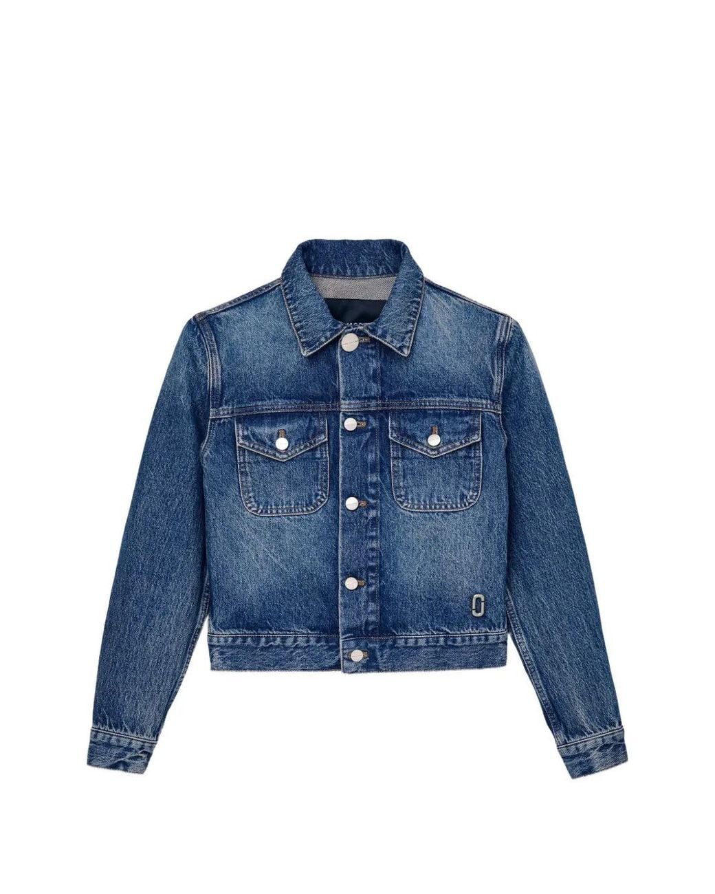 Marc Jacobs Blue Shrunken Denim Jacket