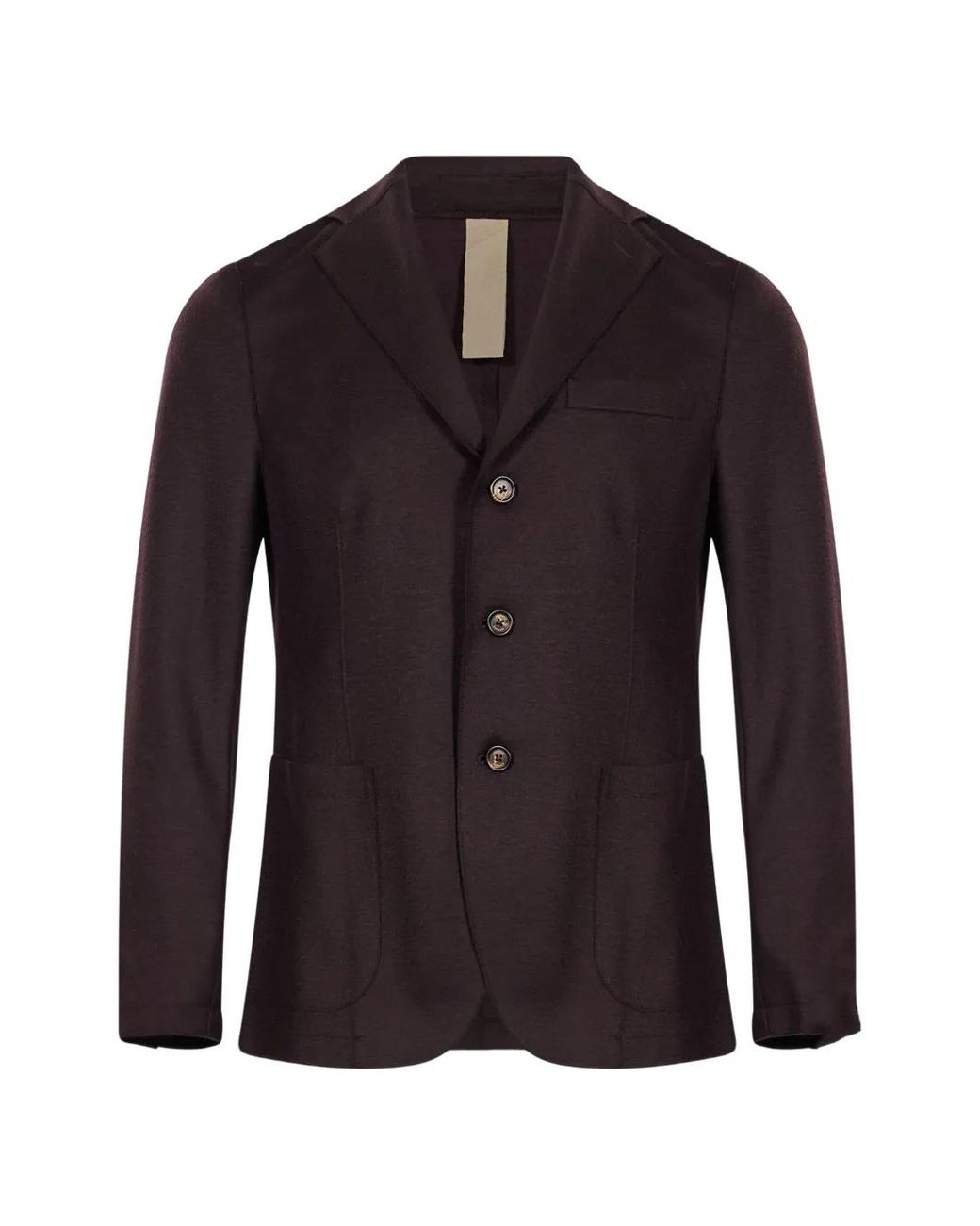Eleventy Blue Single-Breasted Notched-Lapels Blazer for men