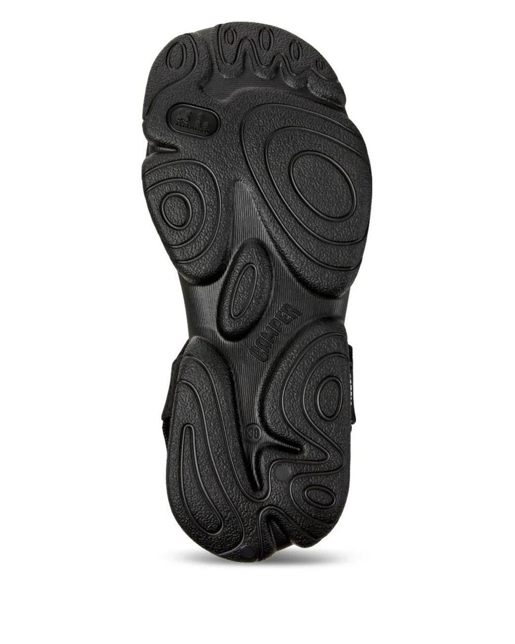 Camper Black Karst Sandals