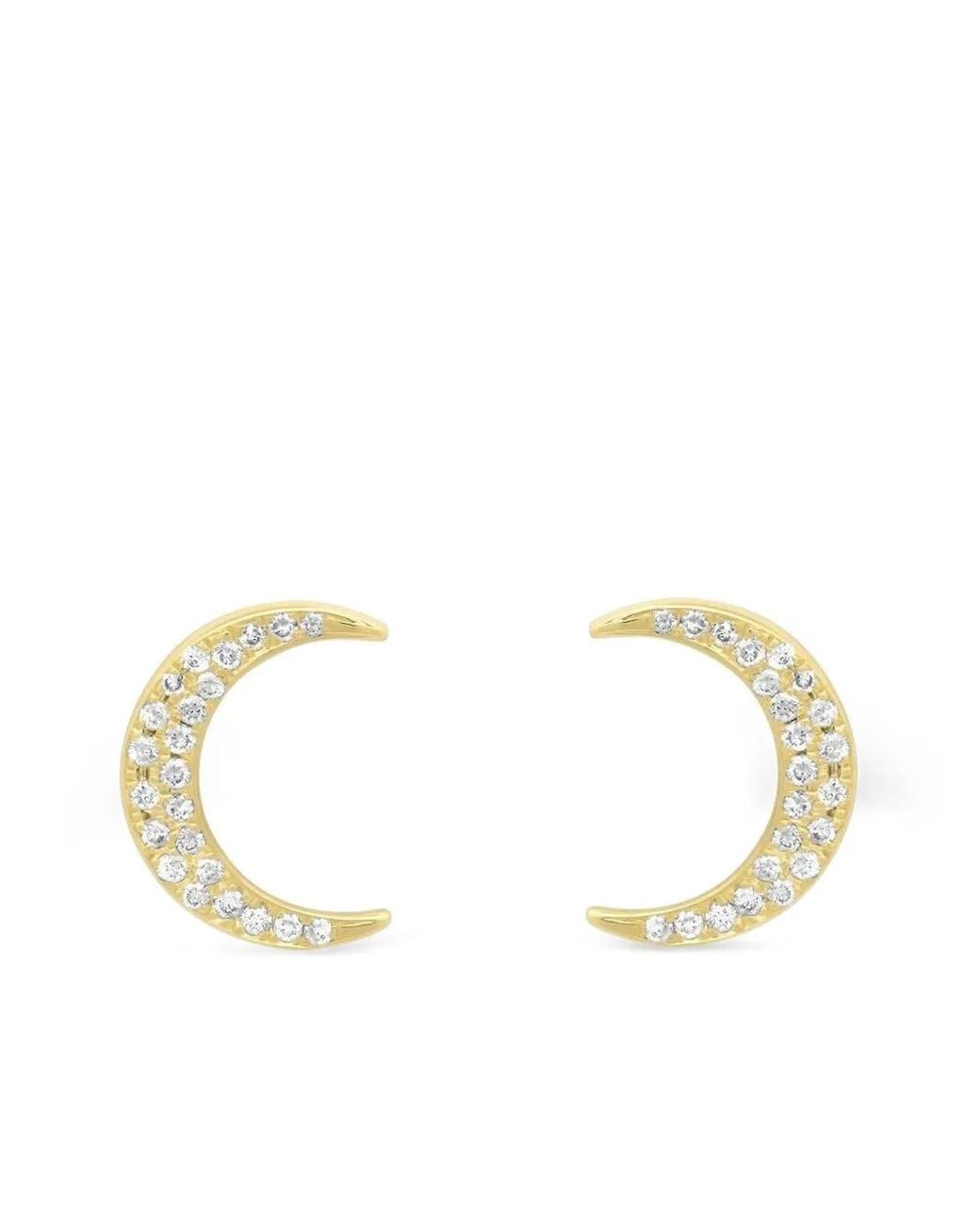 Jennifer Meyer Metallic Mini Carson Stud Earrings