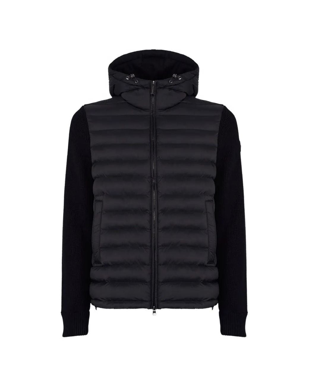 Colmar Blue Quilted Hooded Jacket for men