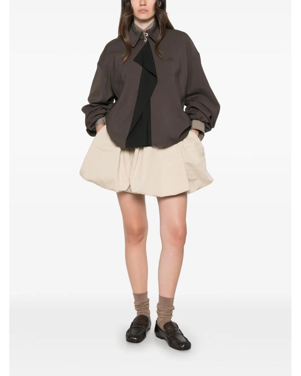 Loewe Brown Wool Blend Jacket