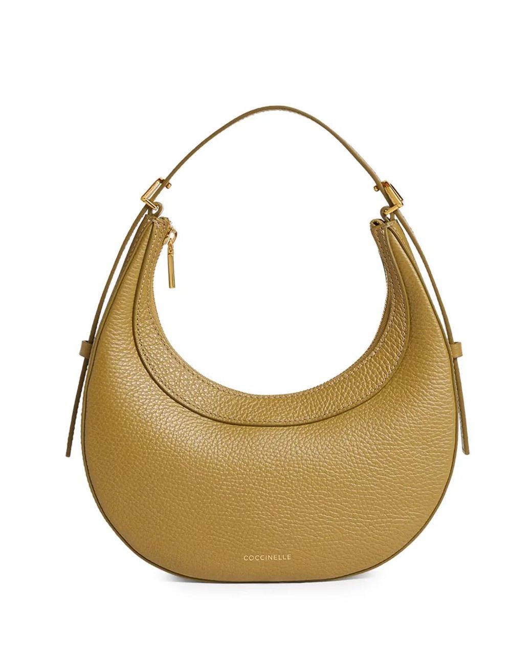 Coccinelle Metallic Mini Whisper Grained-Leather Shoulder Bag